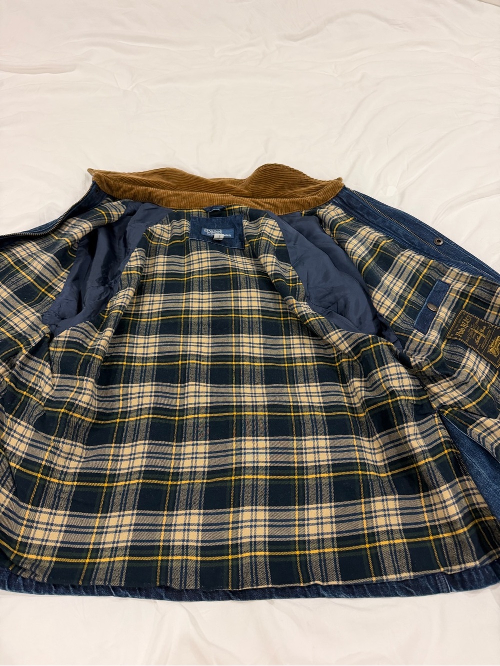 Polo by Ralph Lauren 3X1 Rigid Denim Woven Field Jacket - Picture 3 of 6